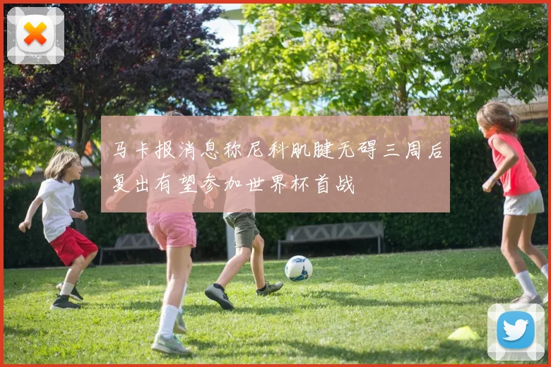 马卡报消息称尼科肌腱无碍三周后复出有望参加世界杯首战